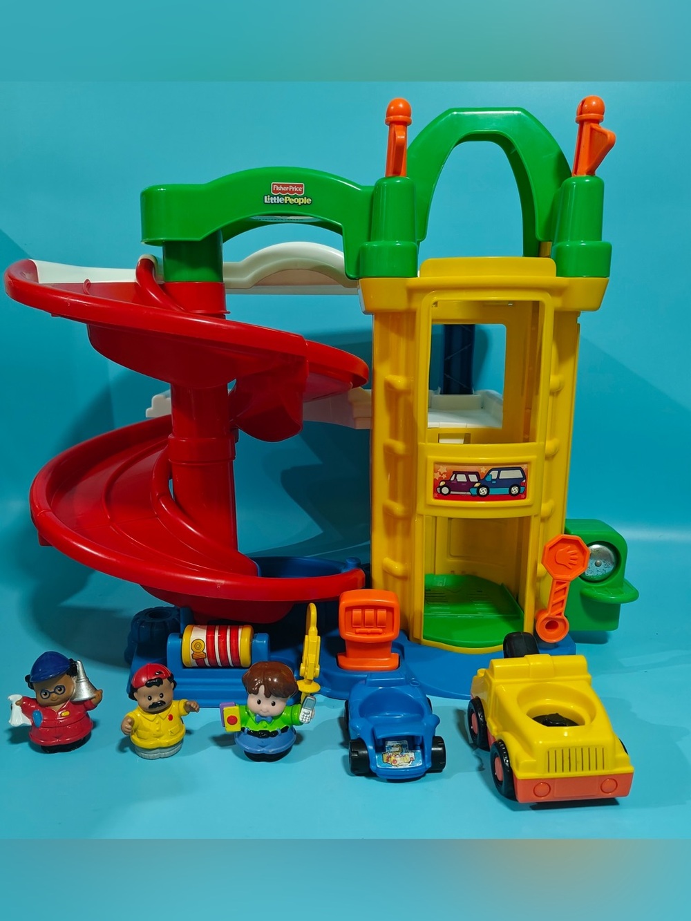 Fisher-Price Little People Racin' Ramps Garage